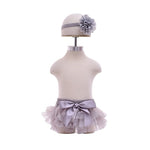 Load image into Gallery viewer, Baby Cotton Chiffon Buttom and Head Band
