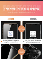 Load image into Gallery viewer, 15D Protective Tempered Glass For iPhone
