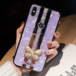 Load image into Gallery viewer, Butterfly Design Phone Case For iPhone (X, XR, XS, MAX 11 Pro, Max, iPhone 7 8 6 Plus)
