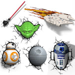 Load image into Gallery viewer, Star Wars 3D LED Wall Lamp
