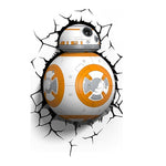 Load image into Gallery viewer, Star Wars 3D LED Wall Lamp
