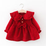Load image into Gallery viewer, Baby Girl Long Sleeve Dress
