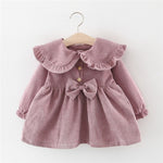 Load image into Gallery viewer, Baby Girl Long Sleeve Dress
