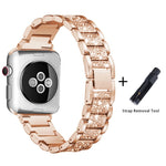 Load image into Gallery viewer, Band + Case Diamond Ring Bracelet (Strap) For Apple Watch  Series 5/4/3/2/1

