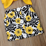 Load image into Gallery viewer, Cute Vest Tops and Flower Print Skirt

