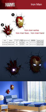 Load image into Gallery viewer, LED Wall Lamp Marvel Avengers
