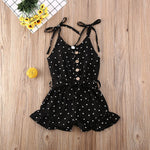Load image into Gallery viewer, Heart Print Strap Romper
