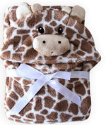 Load image into Gallery viewer, Animal Design Hooded Bathrobe (0 to 4yrs old)
