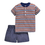 Load image into Gallery viewer, Baby Boys Clothing Set (T-shirts and Shorts)
