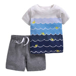 Load image into Gallery viewer, Baby Boys Clothing Set (T-shirts and Shorts)
