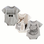 Load image into Gallery viewer, Boy Clothes Cotton Short Sleeve Bodysuit (3months to 9months)
