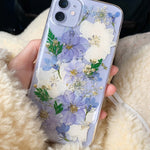 Load image into Gallery viewer, Real Dried Pressed Flowers iPhone Case (iPhone 11, iPhone 11 Pro and iPhone 11 Pro Max)
