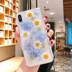Load image into Gallery viewer, Real Dried Pressed Flowers iPhone Case (iPhone X, Xs, XR and Xs Max)
