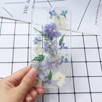 Load image into Gallery viewer, Real Dried Pressed Flowers iPhone Case (iPhone X, Xs, XR and Xs Max)
