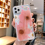 Load image into Gallery viewer, Real Dried Pressed Flowers iPhone Case (iPhone X, Xs, XR and Xs Max)
