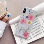 Load image into Gallery viewer, Real Dried Pressed Flowers iPhone Case (iPhone X, Xs, XR and Xs Max)
