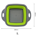 Load image into Gallery viewer, Fruit Vegetable Foldable Strainer with Fix Handle
