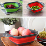 Load image into Gallery viewer, Fruit Vegetable Foldable Strainer with Fix Handle
