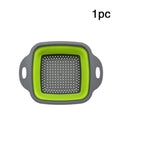 Load image into Gallery viewer, Fruit Vegetable Foldable Strainer with Fix Handle
