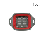 Load image into Gallery viewer, Fruit Vegetable Foldable Strainer with Fix Handle
