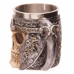 Load image into Gallery viewer, Skull Design Stainless Steel Mug
