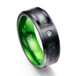 Load image into Gallery viewer, Jhac16_sg Tungsten Carbide Black Dragon
