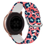 Load image into Gallery viewer, Floral Print Silicone Band for Samsung Galaxy Watch/Huawei Watch/Huami Amazfit BIP/Garmin
