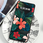 Load image into Gallery viewer, Retro Flower Leaf Samsung Case (for S8, S8+, S9, S9+, S10, S10+, S10e, S20, S20+, S20 Ultra, Note 10, Note 10+, Note 10 Lite)
