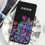 Load image into Gallery viewer, Retro Flower Leaf Samsung Case (for S8, S8+, S9, S9+, S10, S10+, S10e, S20, S20+, S20 Ultra, Note 10, Note 10+, Note 10 Lite)
