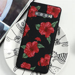 Load image into Gallery viewer, Retro Flower Leaf Samsung Case (for A11, A20S, A21, A30S, A31, A40, A41, A50, A50S, A51, A70, A71)
