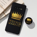 Load image into Gallery viewer, King/Queen/Couple Fashion Style Phone Case (for Samsung S7, S8, S8+, S9, S9+, S10, S10+, S10e, S20, S20+, S20 Ultra)
