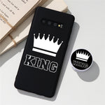 Load image into Gallery viewer, King/Queen/Couple Fashion Style Phone Case (for Samsung S7, S8, S8+, S9, S9+, S10, S10+, S10e, S20, S20+, S20 Ultra)
