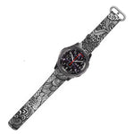 Load image into Gallery viewer, Floral Design Leather Watchband for Samsung/Amazfit/Xiaomi

